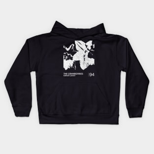 The Cranberries / Minimalist Graphic Design Fan Art Kids Hoodie